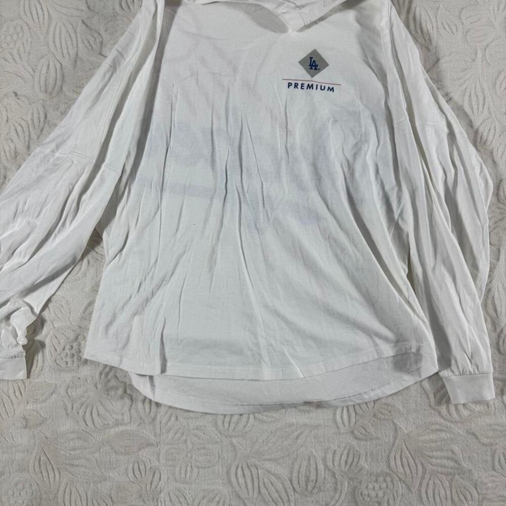 White long sleeve dodgers shirt